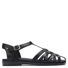 PIKOLINOS - Sandalia Mujer Cuero Negro