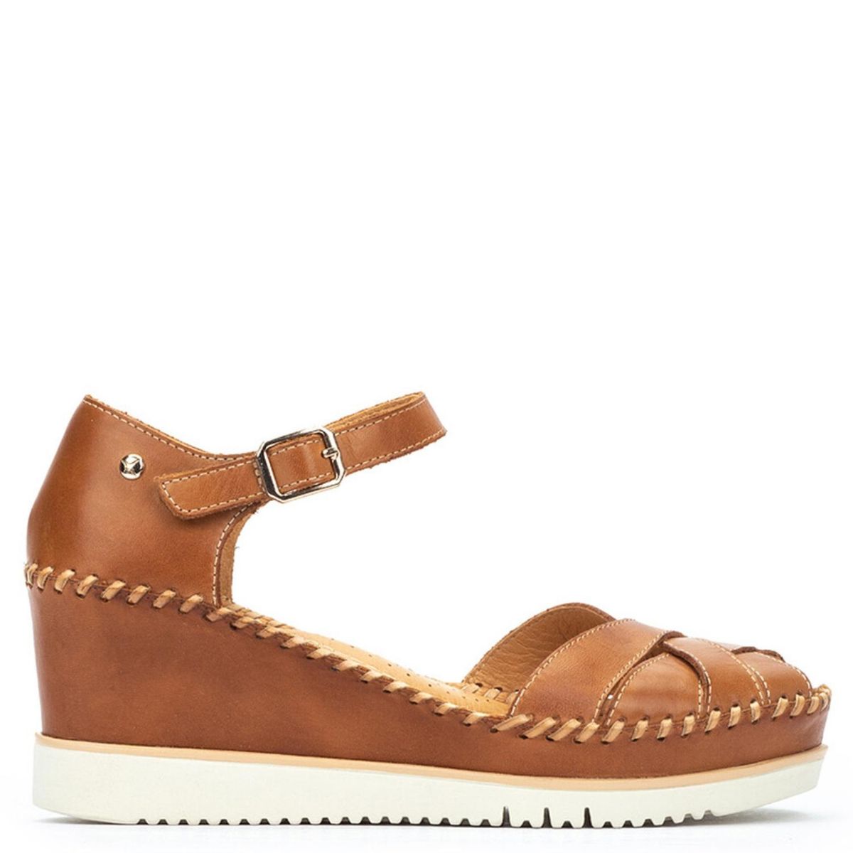 PIKOLINOS - Sandalia Mujer Cuero Café Pikolinos