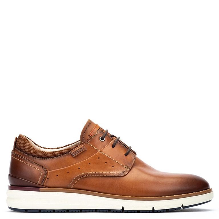 Zapato Casual Hombre Cuero Beige