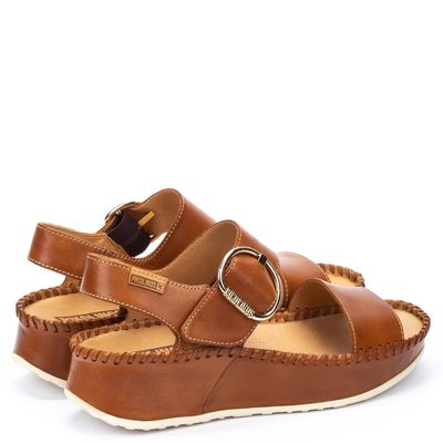 Imagen 2 del producto Sandalias Mujer Cuero Beige