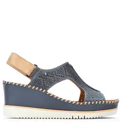 PIKOLINOS - Sandalia Mujer Cuero Azul