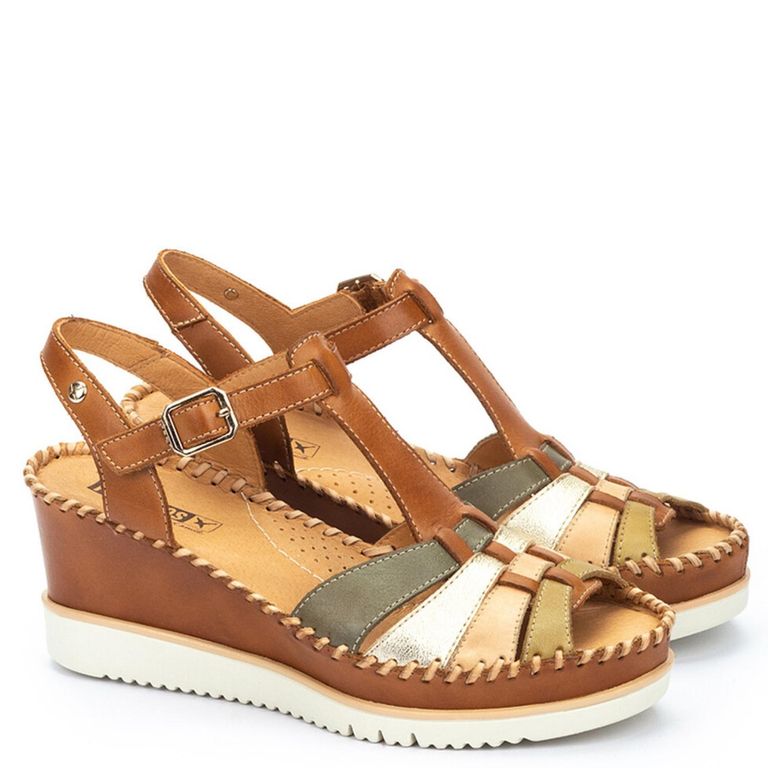 Sandalias Mujer Cuero