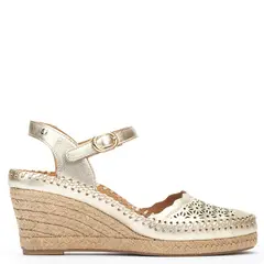PIKOLINOS - Sandalias Mujer Cuero Amarillo
