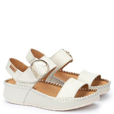 Imagen 2 del producto Sandalias Mujer Cuero Blanco