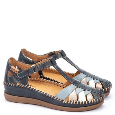 Imagen 2 del producto Sandalia Mujer Cuero Azul