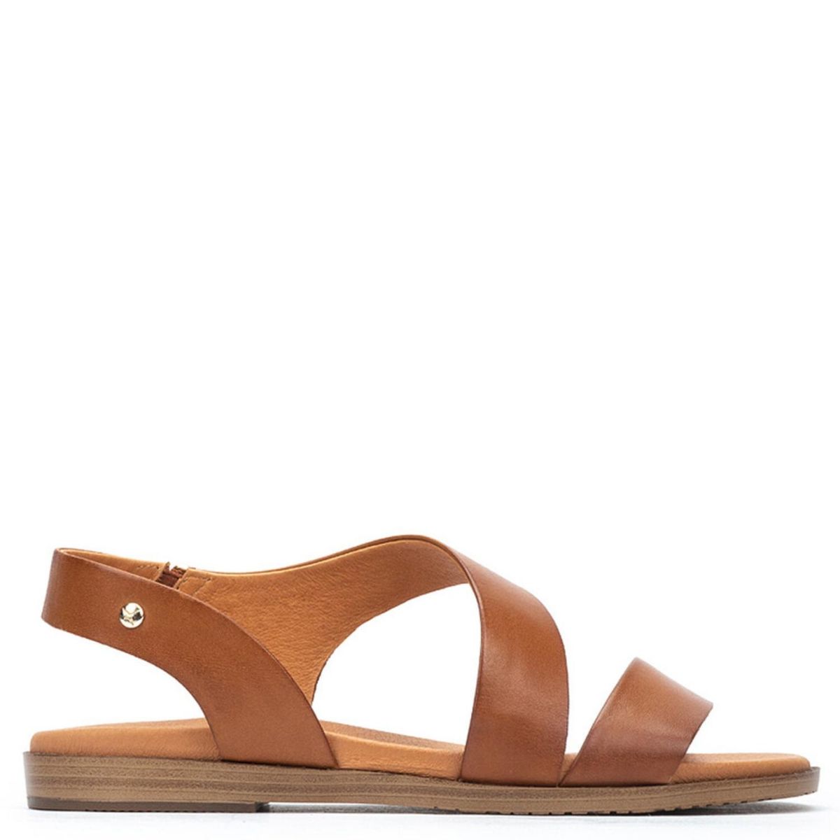 PIKOLINOS - Sandalia Mujer Cuero Café Pikolinos