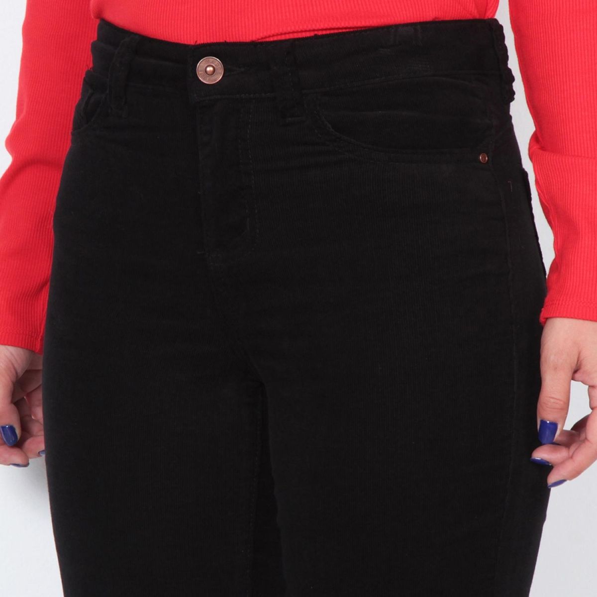 WADOS - Pantalón Recto Tiro Alto Mujer Wados