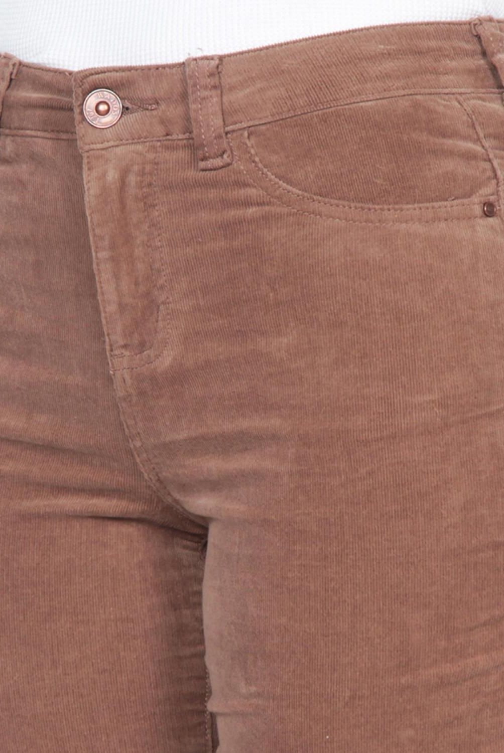 WADOS - Pantalón Recto Tiro Alto Mujer Wados