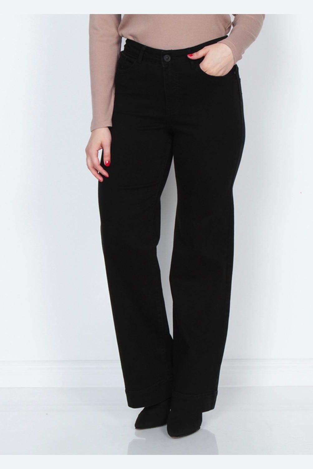 WADOS - Jeans Wide Leg Tiro Alto Mujer Wados