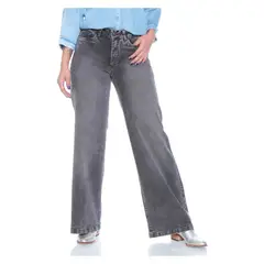 WADOS - Jeans Wide Leg Tiro Alto Mujer