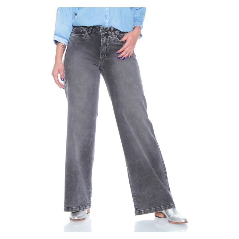 WADOS - Jeans Wide Leg Tiro Alto Mujer Wados