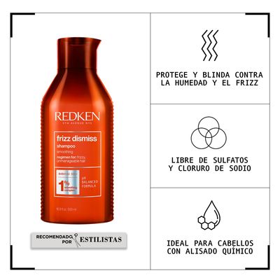 Imagen 2 del producto Set XL Frizz Dismiss Anti Frizz Shampoo 500ml + Acondicionador 500ml