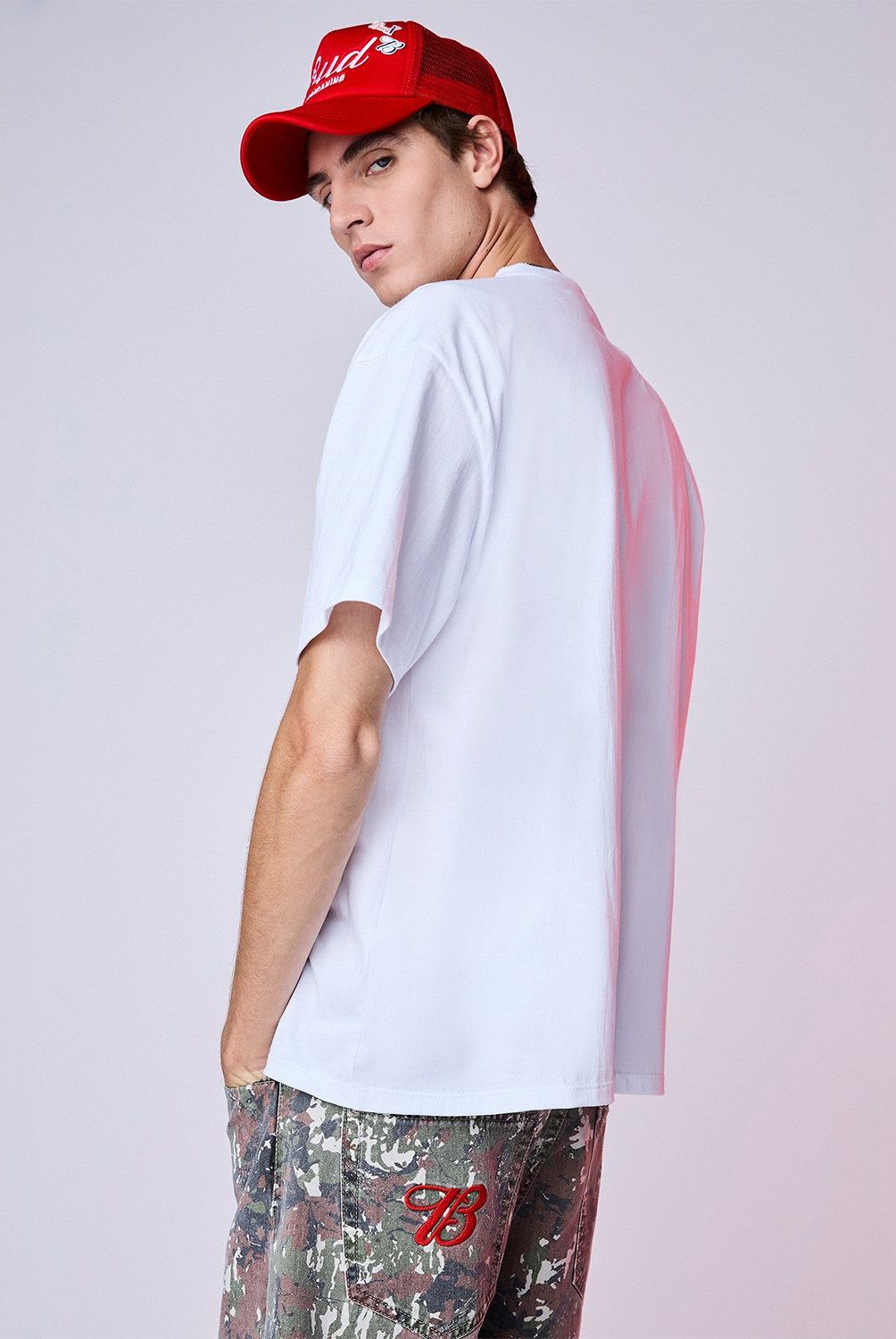 AMERICANINO - Polera Manga Corta Oversize Hombre Americanino
