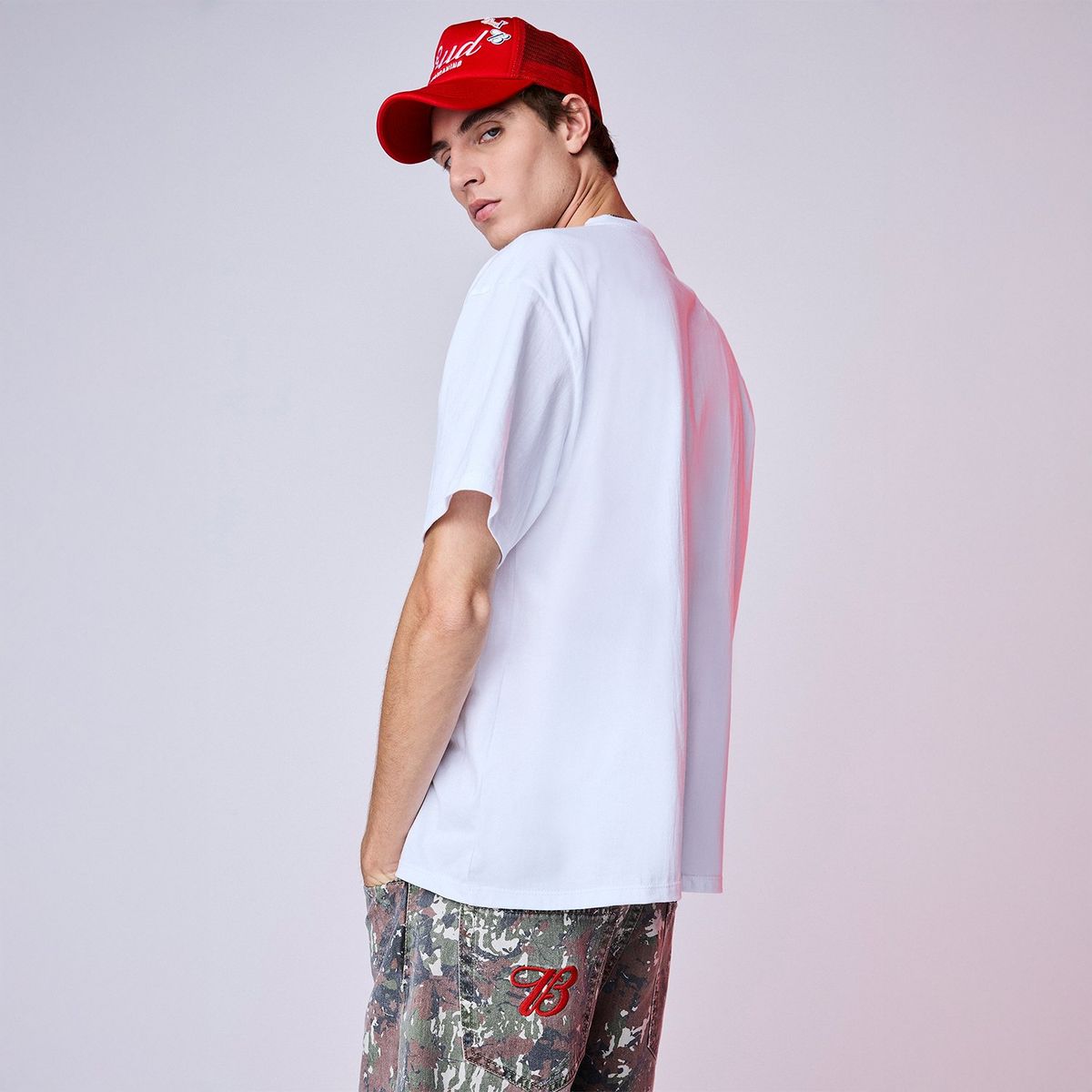 AMERICANINO - Polera Manga Corta Oversize Hombre Americanino