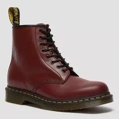 DR MARTENS - Botín Mujer Cuero Rojo
