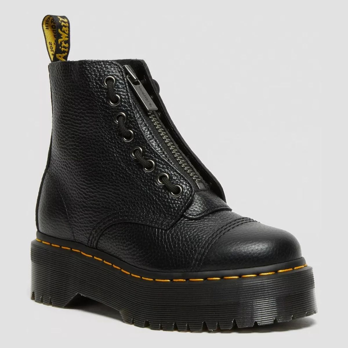 DR MARTENS - Sinclair Botín Mujer Cuero Negro Dr Martens