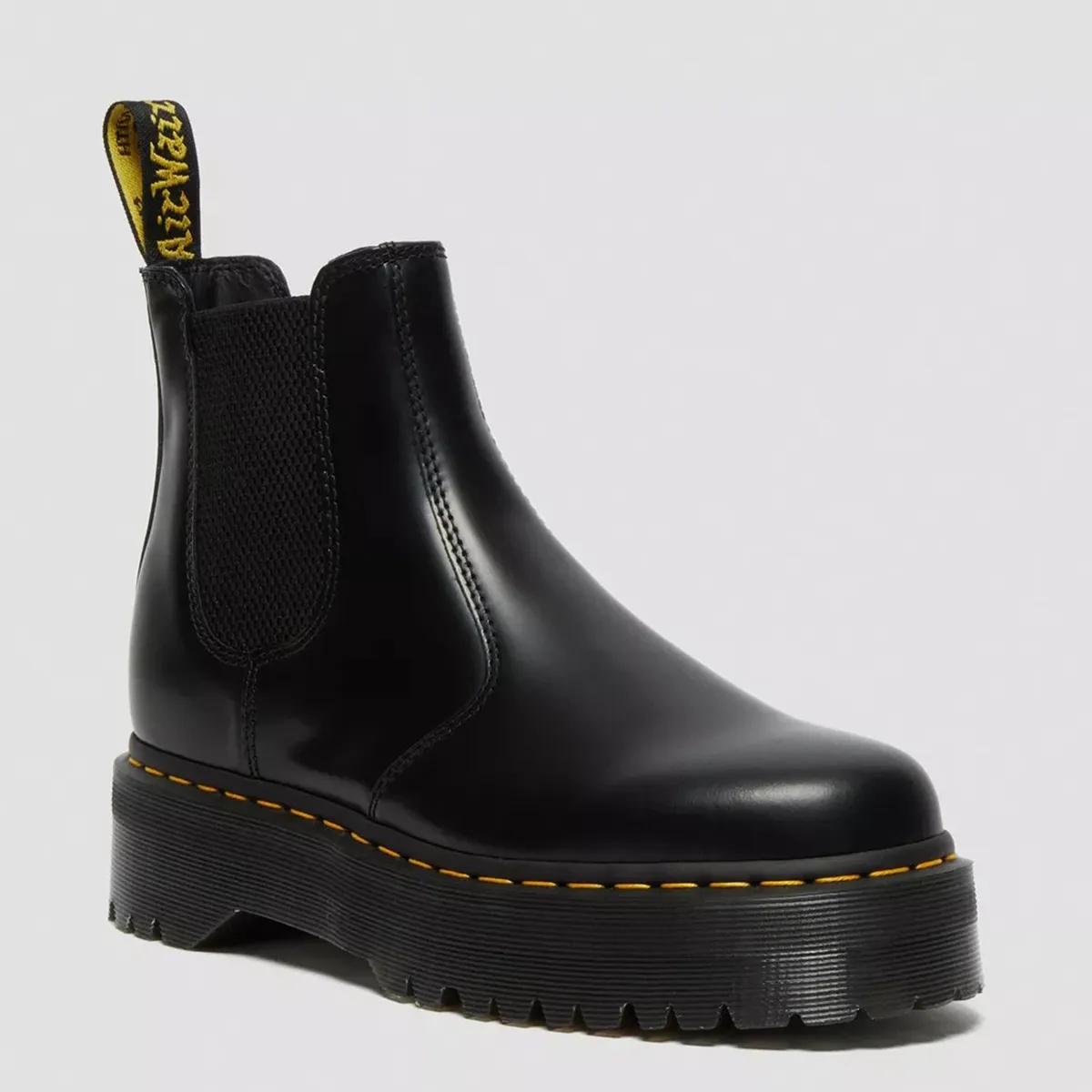 DR MARTENS - Botín Mujer Cuero Negro Dr Martens