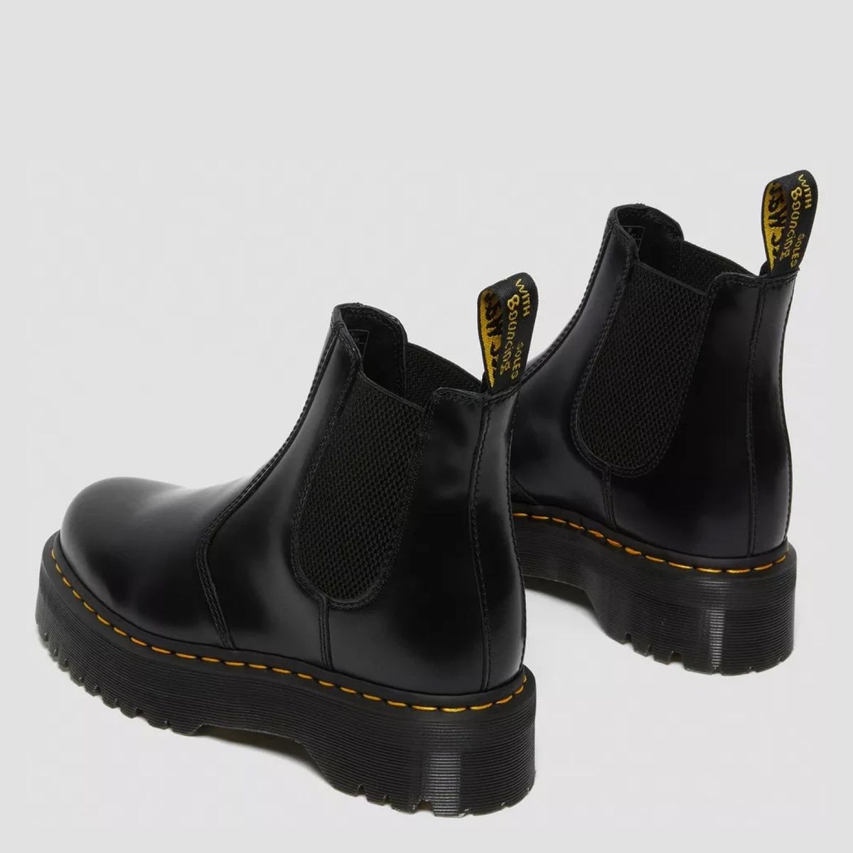 DR MARTENS - Botín Mujer Cuero Negro Dr Martens