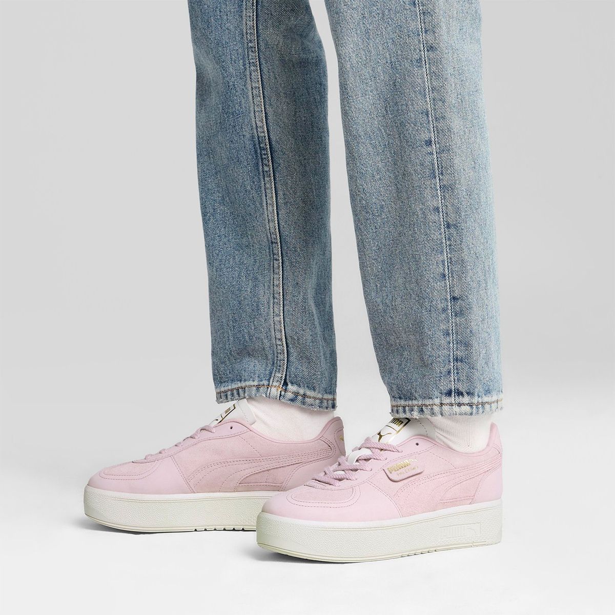 PUMA - Palermo Elevata Mono Wns Zapatilla Urbana Mujer Rosado Puma