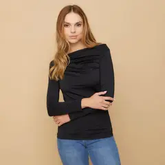 MOSSIMO - Polera Manga Larga Mujer