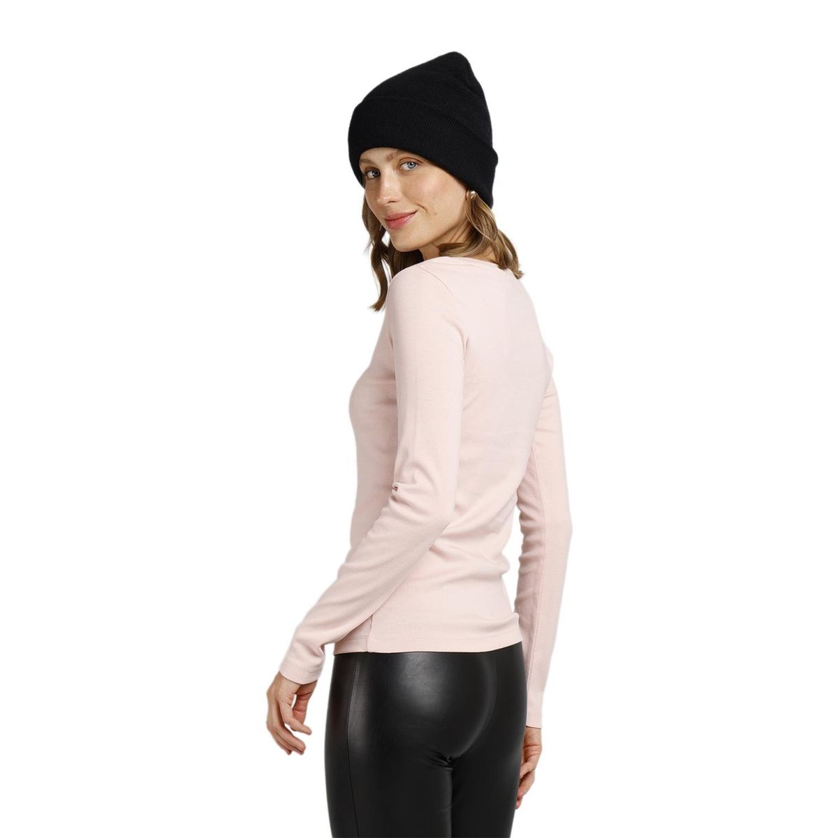 ESPRIT - Polera Manga Larga Algodón Mujer Esprit