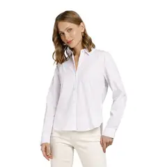 ESPRIT - Blusa Manga Larga Algodón Mujer