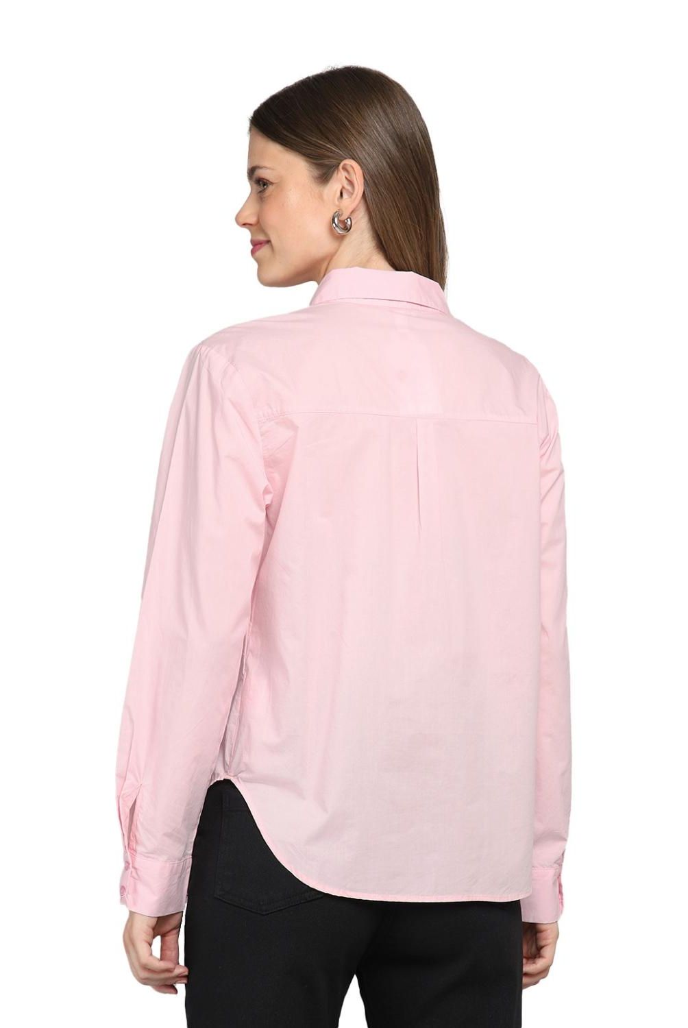 ESPRIT - Blusa Manga Larga Algodón Mujer Esprit
