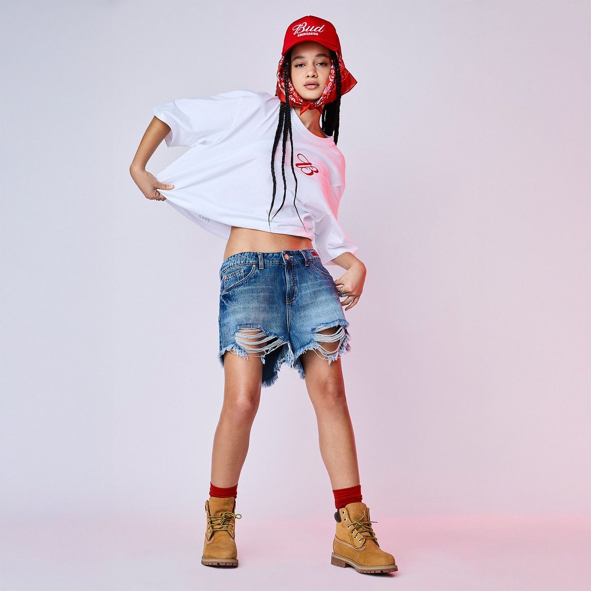 AMERICANINO - Short Algodón Mujer Americanino