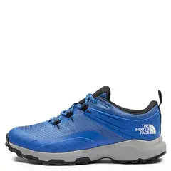 THE NORTH FACE - Zapatilla Outdoor y Trekking Hombre Cuero Azul