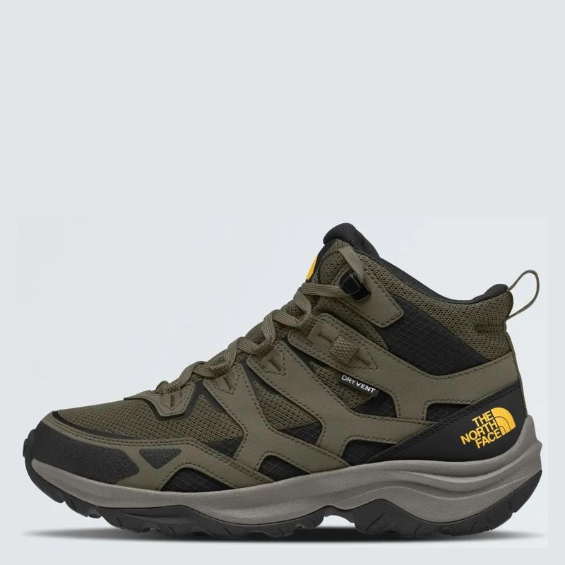 THE NORTH FACE - Zapato Casual Hombre Cuero Verde The North Face