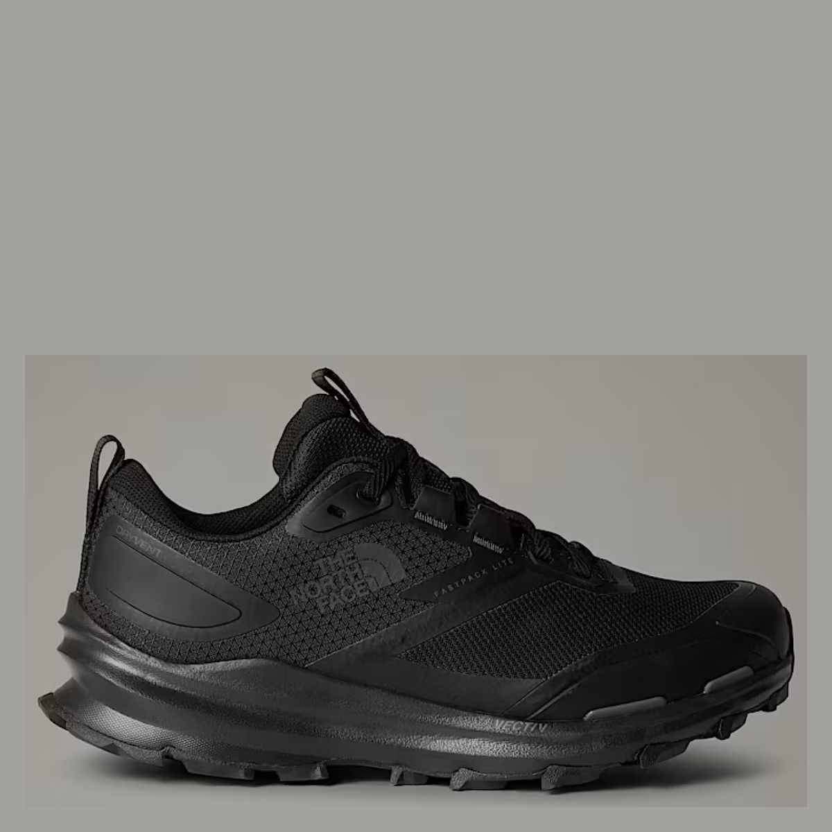 THE NORTH FACE - Fastpack Mid Zapatilla Outdoor Impermeable Hombre Negro The North Face