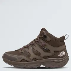 THE NORTH FACE - Zapatilla Outdoor y Trekking Mujer Cuero Café