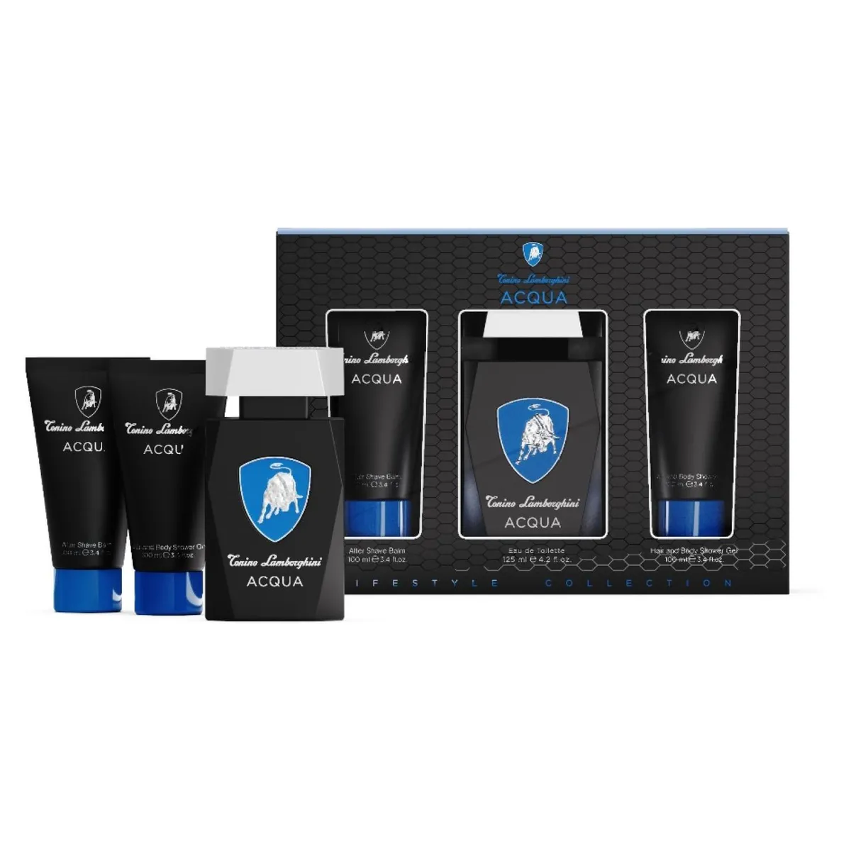 LAMBORGHINI - Set Perfume Hombre Acqua Edt 125 Ml + 100 Lamborghini