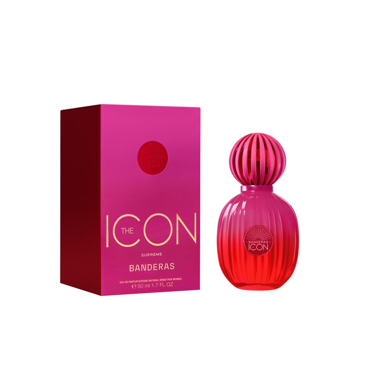 BANDERAS - Perfume Femenino The Icon Supreme Eau de Parfum Intense for Women 50 ml Banderas