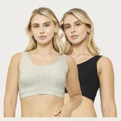 PALMERS - Pack de 2 Sostenes Deportivos Mujer