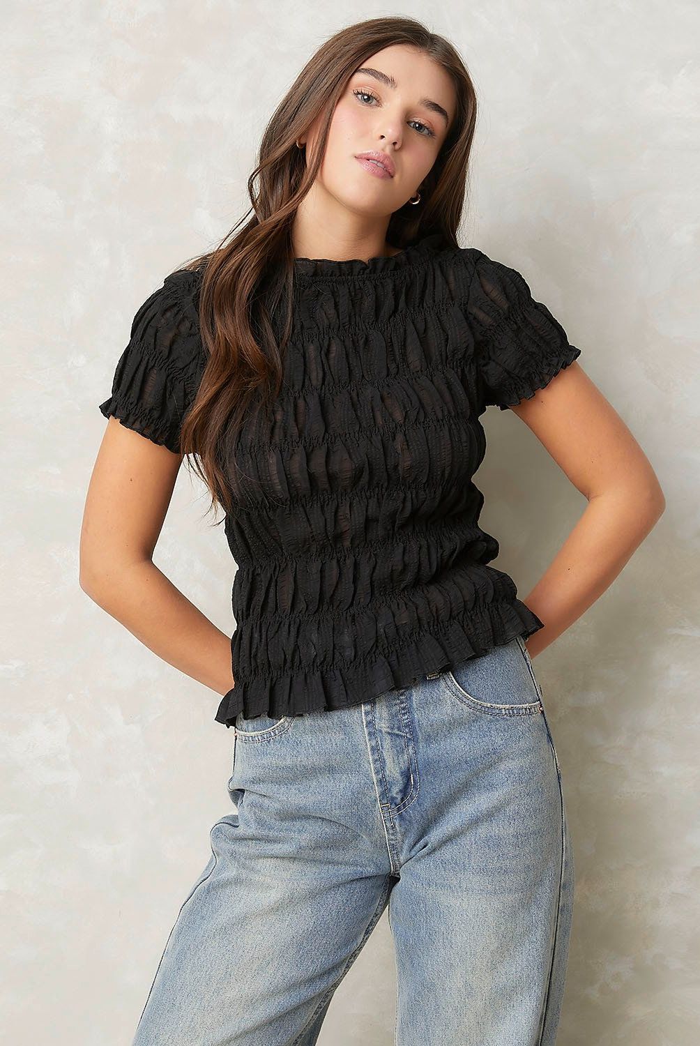 SYBILLA - Blusa Manga Corta Mujer Sybilla