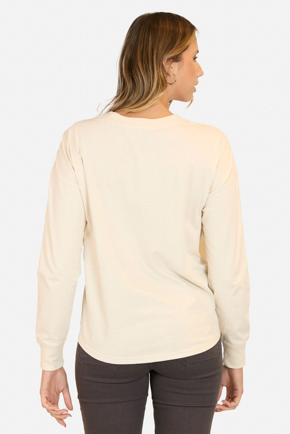 MAUI AND SONS - Polera Manga Larga Algodón Mujer Maui