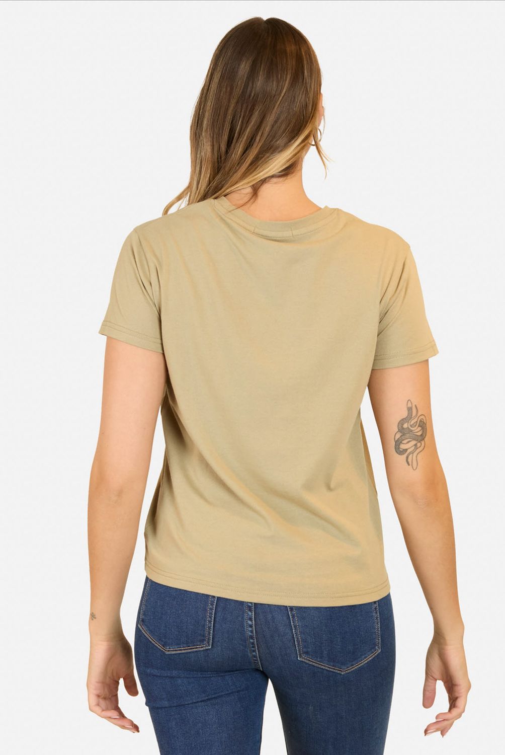 MAUI AND SONS - Polera Manga Corta Algodón Mujer Maui