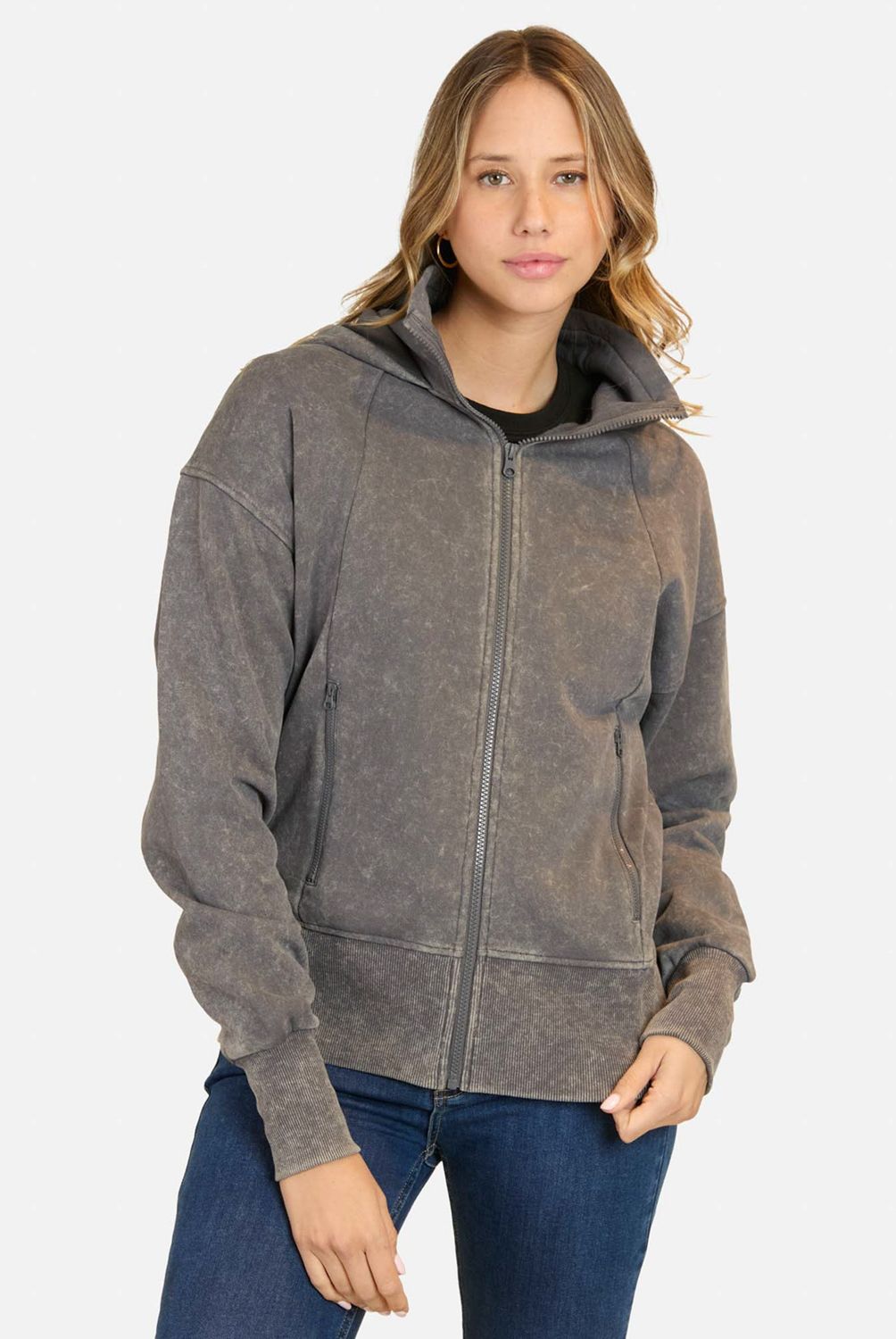 MAUI AND SONS - Poleron Full Zipper Mujer Maui