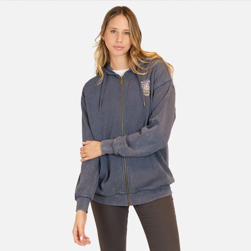 MAUI AND SONS - Poleron Full Zipper Mujer Maui