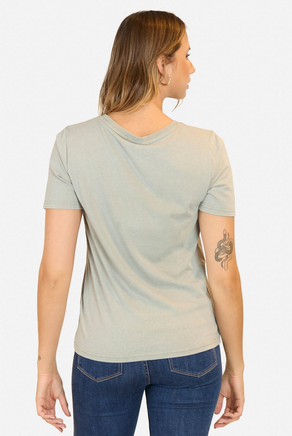 MAUI AND SONS - Polera Manga Corta Algodón Mujer Maui