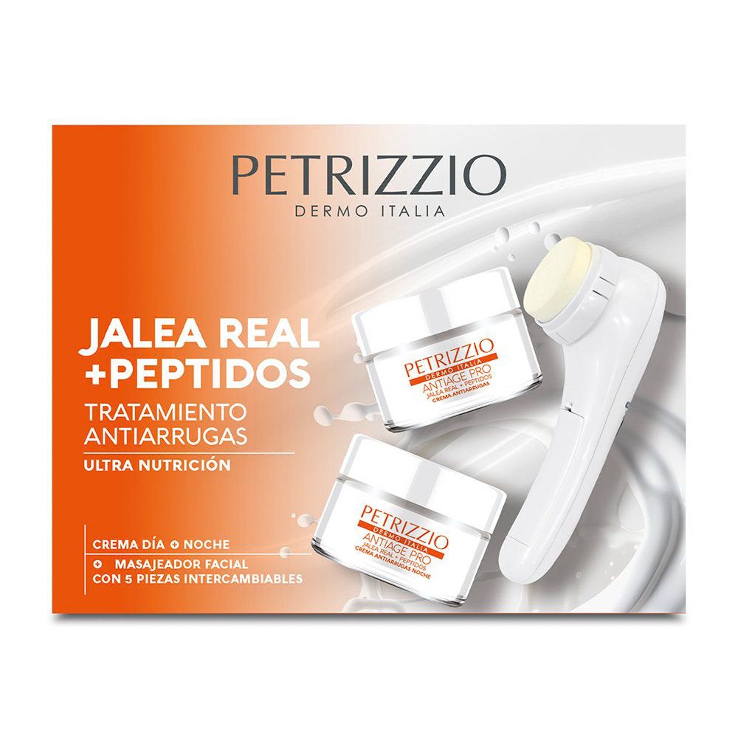 PETRIZZIO Set de Cremas Antiage Pro Jalea Real Peptidos +