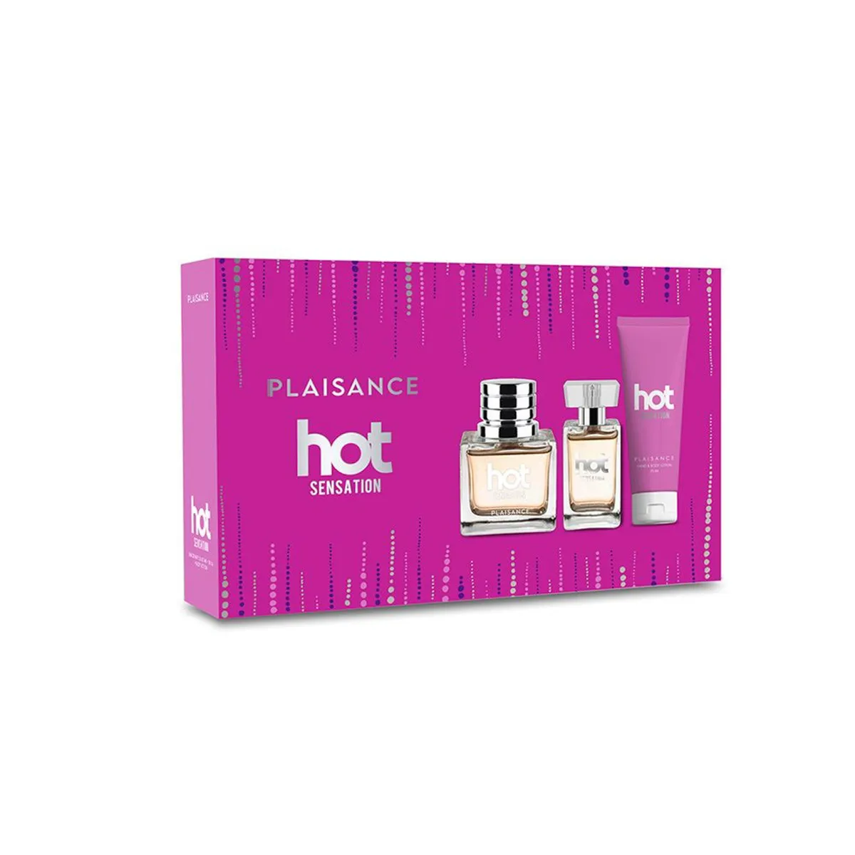 PETRIZZIO - Set Perfume Mujer Hot Sensation EDP + Miniatura + Hand and Body Lotion Petrizzio