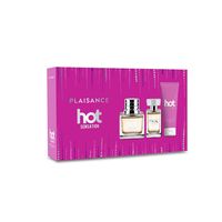 Set Perfume Mujer Hot Sensation EDP + Miniatura + Hand and Body Lotion
