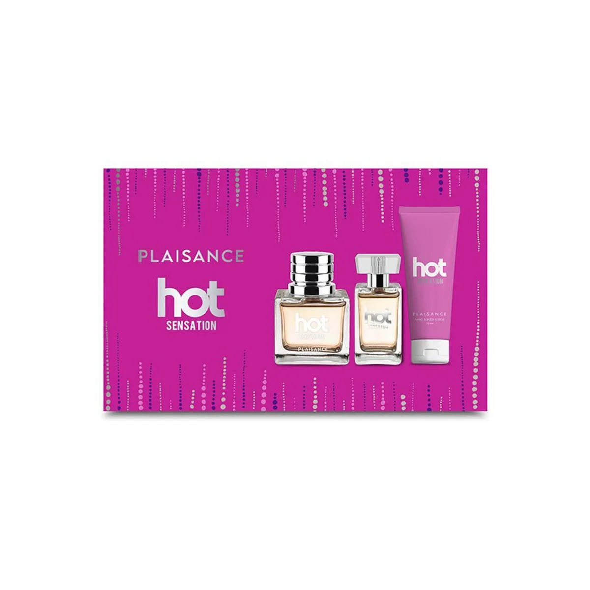 PETRIZZIO - Set Perfume Mujer Hot Sensation EDP + Miniatura + Hand and Body Lotion Petrizzio