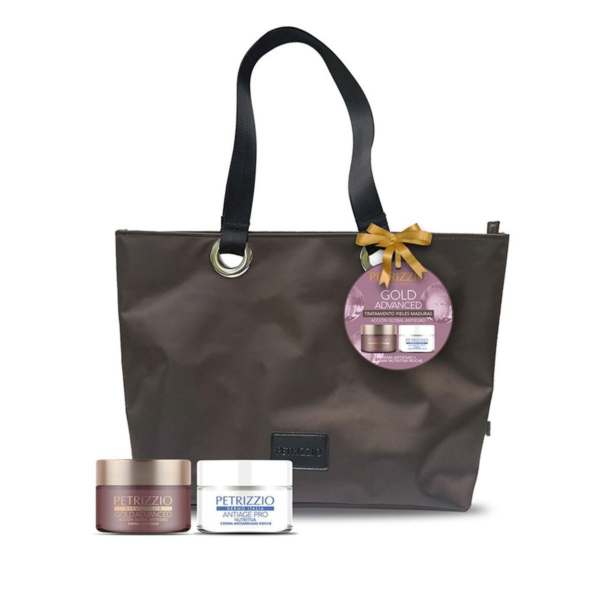 PETRIZZIO - Set Antiedad Gold Advanced + Cartera Petrizzio