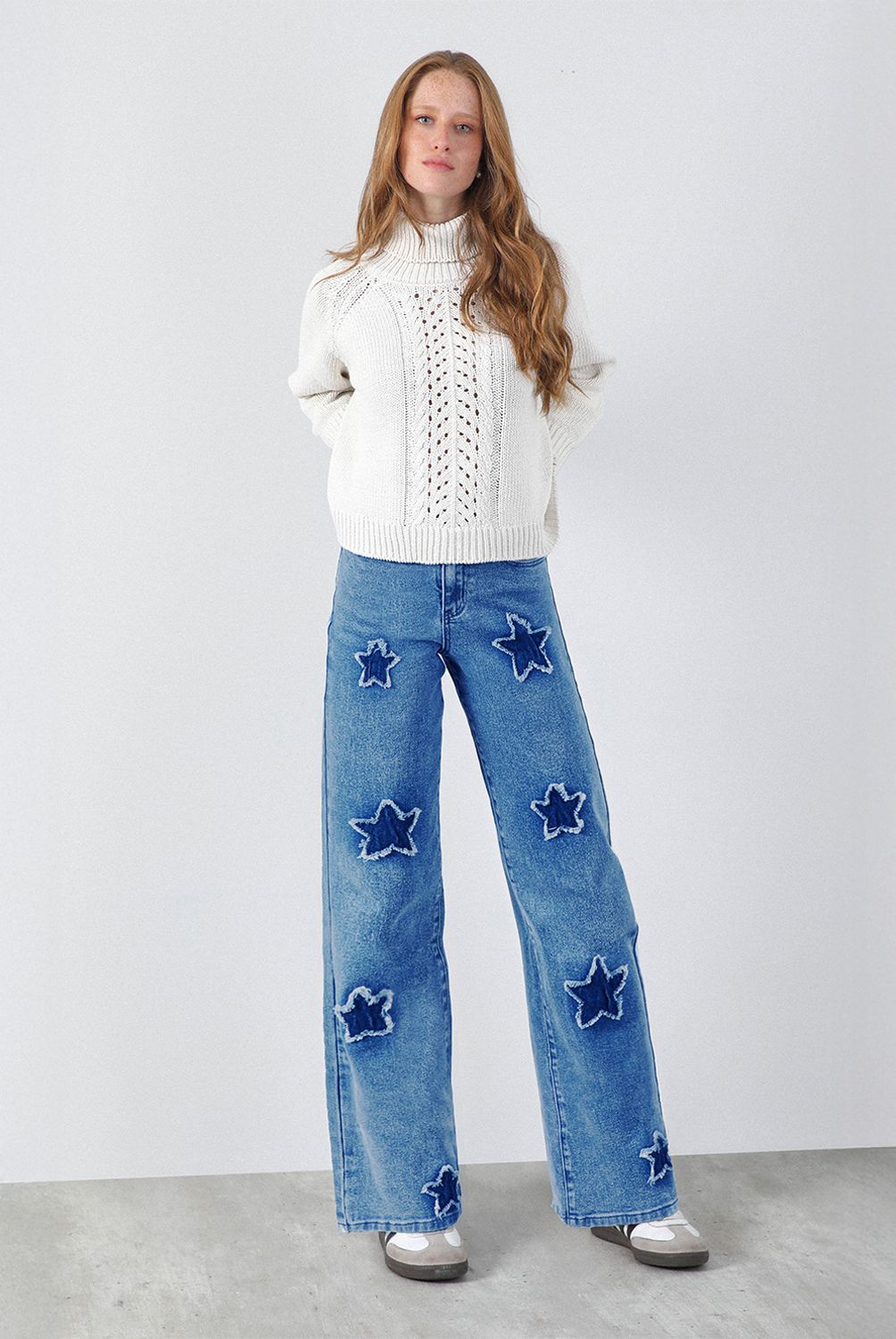 RAINDOOR - Pantalón Straight Tiro Alto Mujer Raindoor