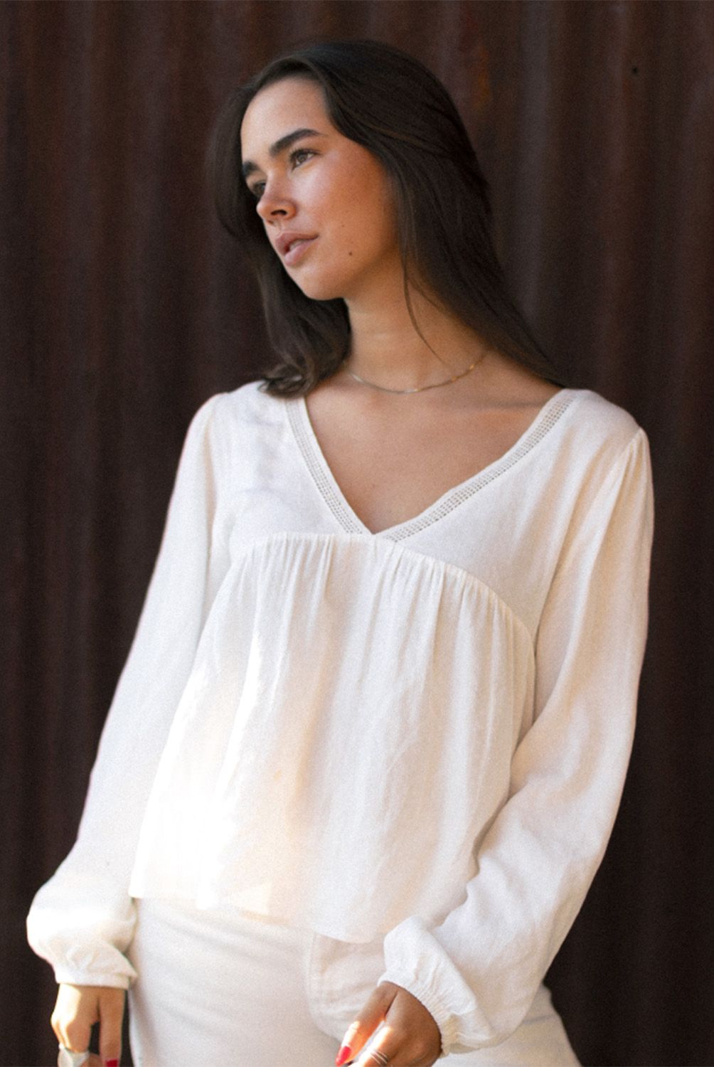 RAINDOOR - Blusa Manga Larga Mujer Raindoor
