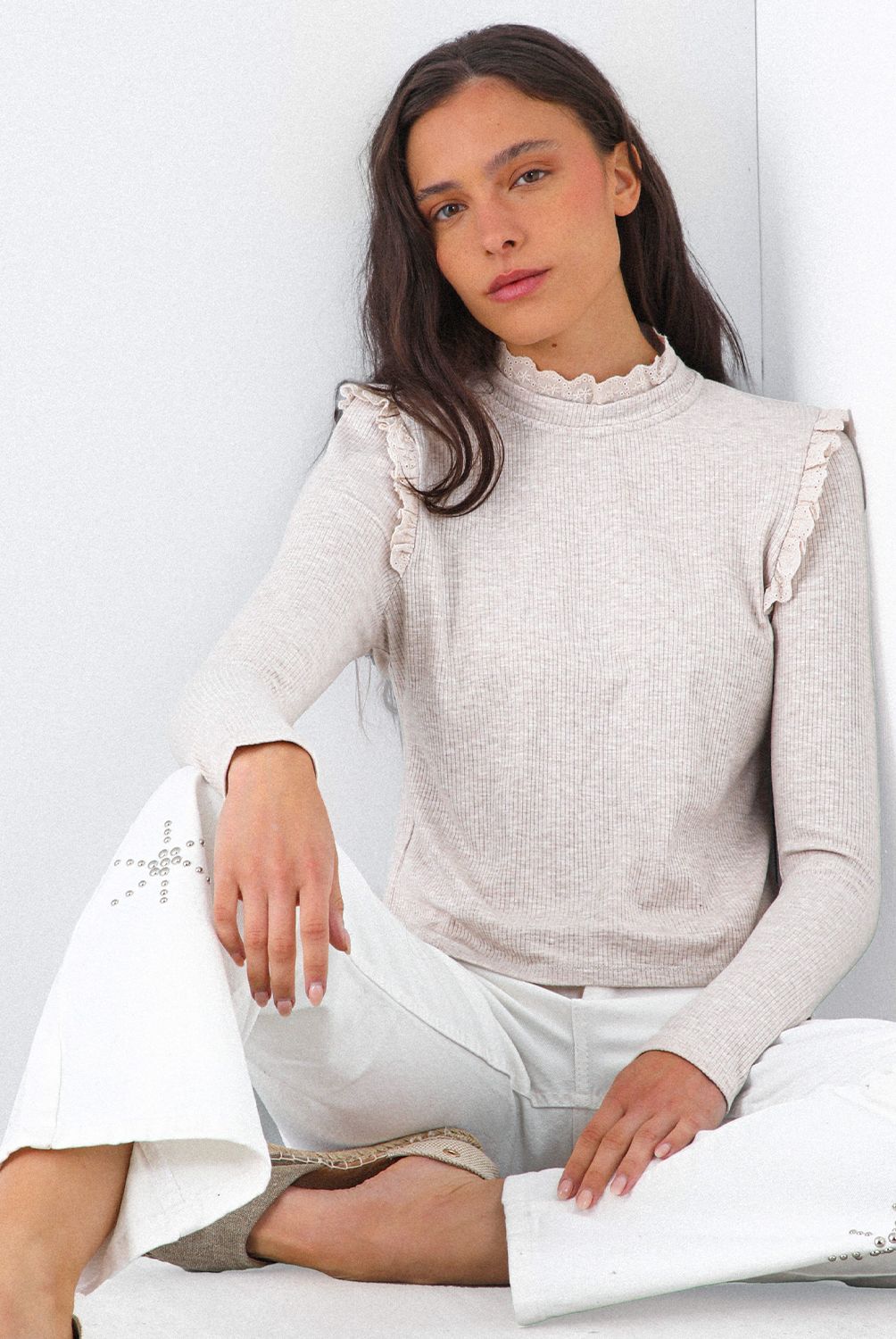 RAINDOOR - POLERA W25RAI-TS049 RAINDOOR BLANC L