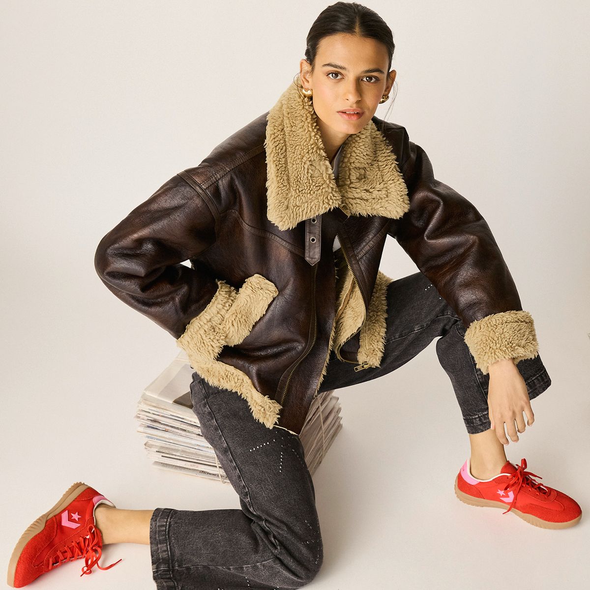 RAINDOOR - Chaqueta Aviadora Mujer Raindoor